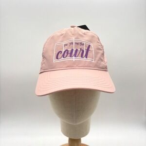 NEW Prince Girls Youth Tennis Hat OS Pink See Ya On‎ The Court Graphic Cap